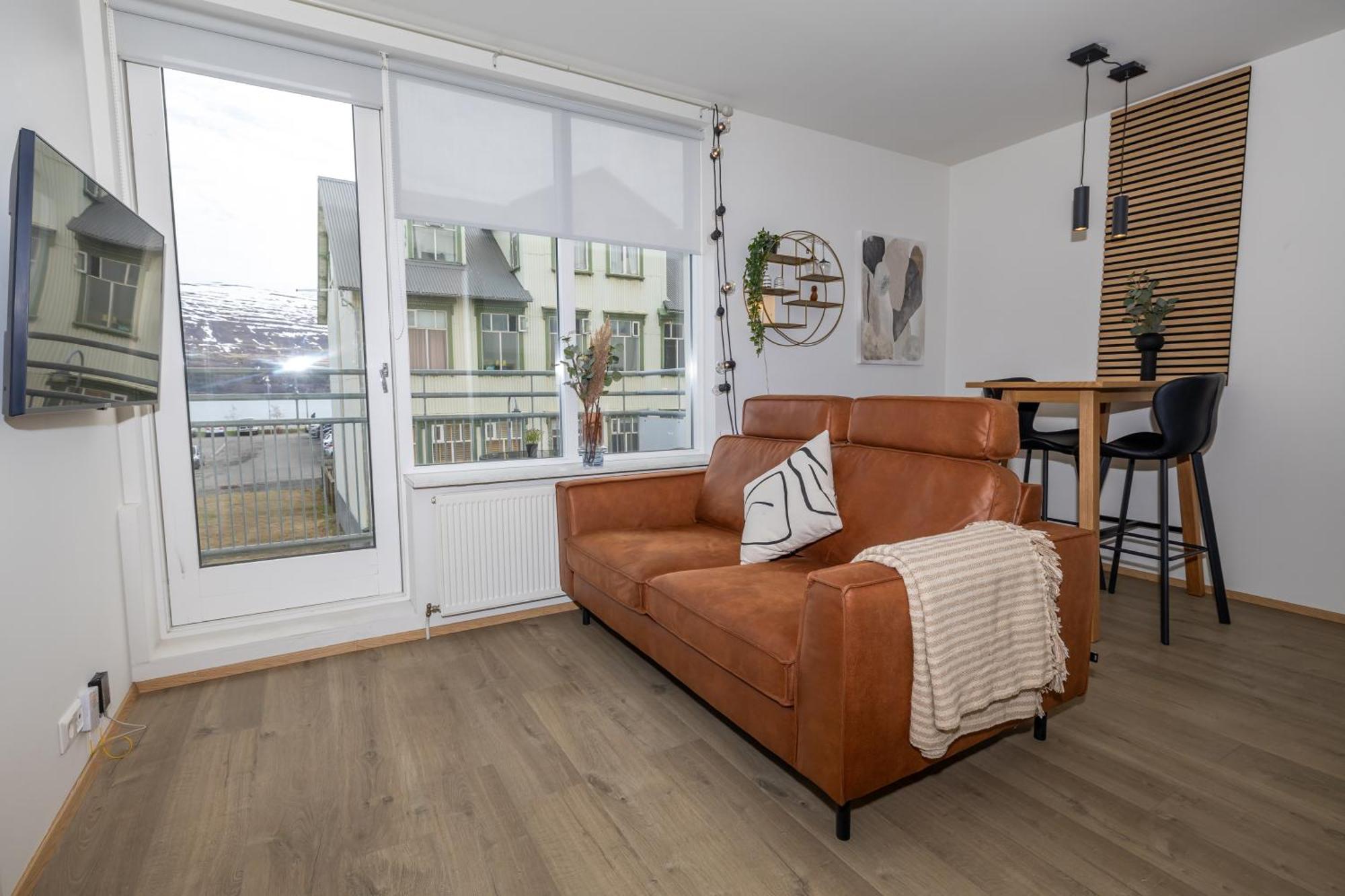 Charming Deluxe Apartment Akureyri Quarto foto