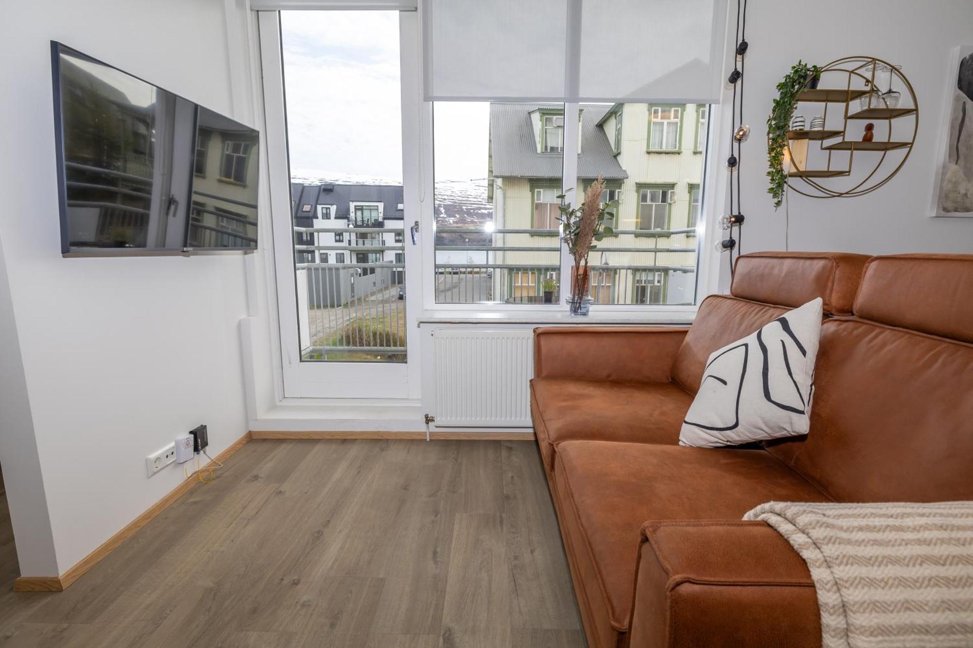 Charming Deluxe Apartment Akureyri Quarto foto